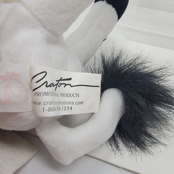 Chick-Fil -A Cow Plush 9” Eat Mor Chikin Sign Stuffed Animal Toy Vintage - Picture 10 of 13